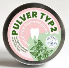 Zahnputzpulver Typ 2 W&uuml;rzig