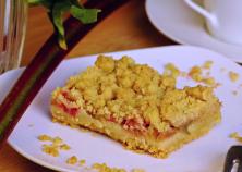 Rhabarber-Streusel vegan