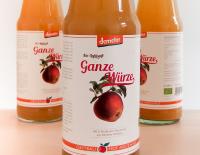 m* Apfelsaft "Ganze W&uuml;rze" 0,7 l